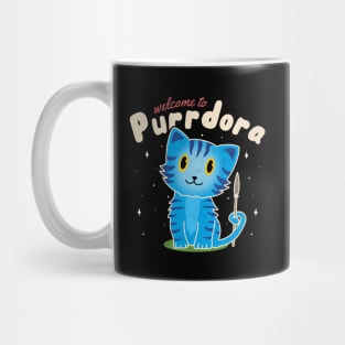 Welcome to Purrdora Mug